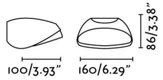 FARO 71197 - Corp de iluminat LED perete NUM 1xLED/7W/230V