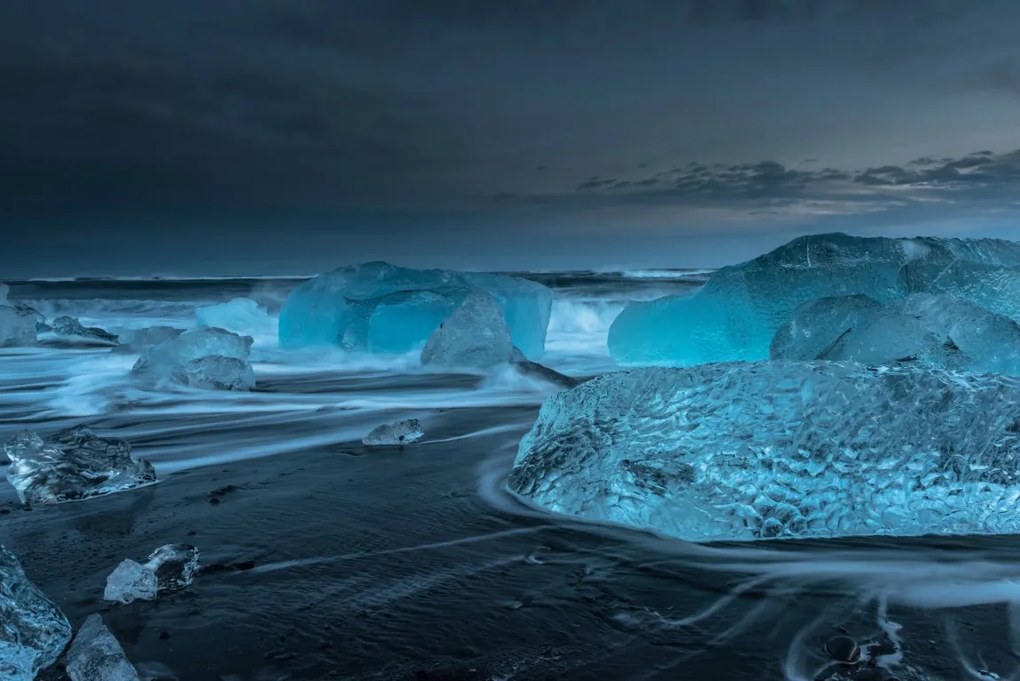 Tapet Premium Canvas - Iceberg 2