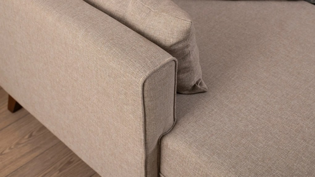 Canapea extensibilă de colț Bella Corner Sofa Left 2 - Cream