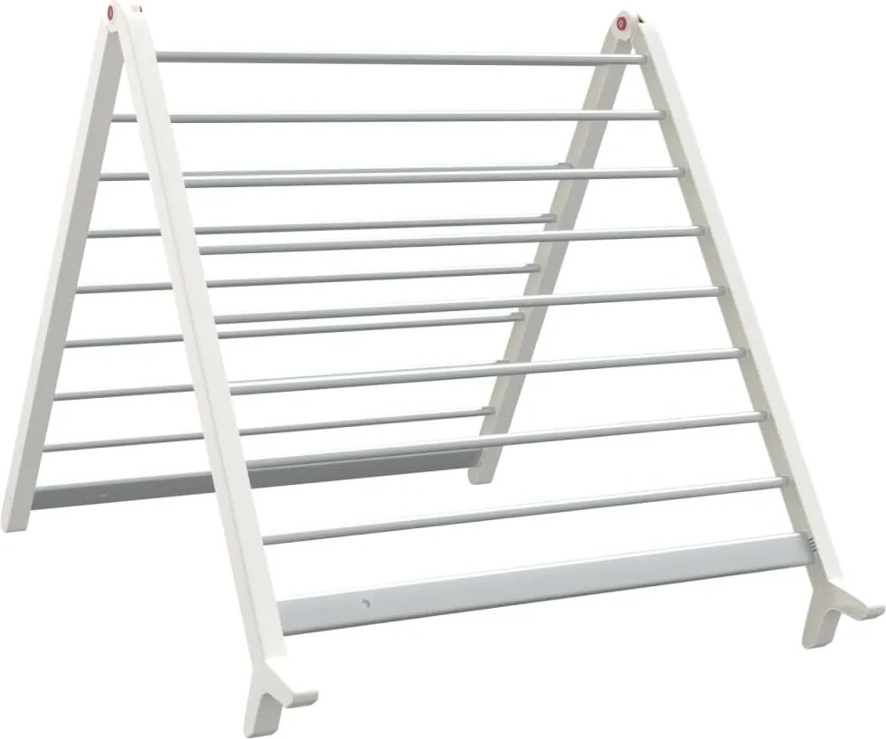 vidaXL Suport de uscare pentru cadă extensibil, 53-90 cm, aluminiu
