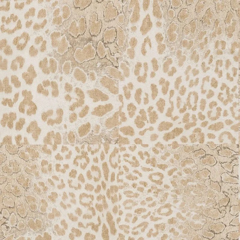 Tapet animal print bej