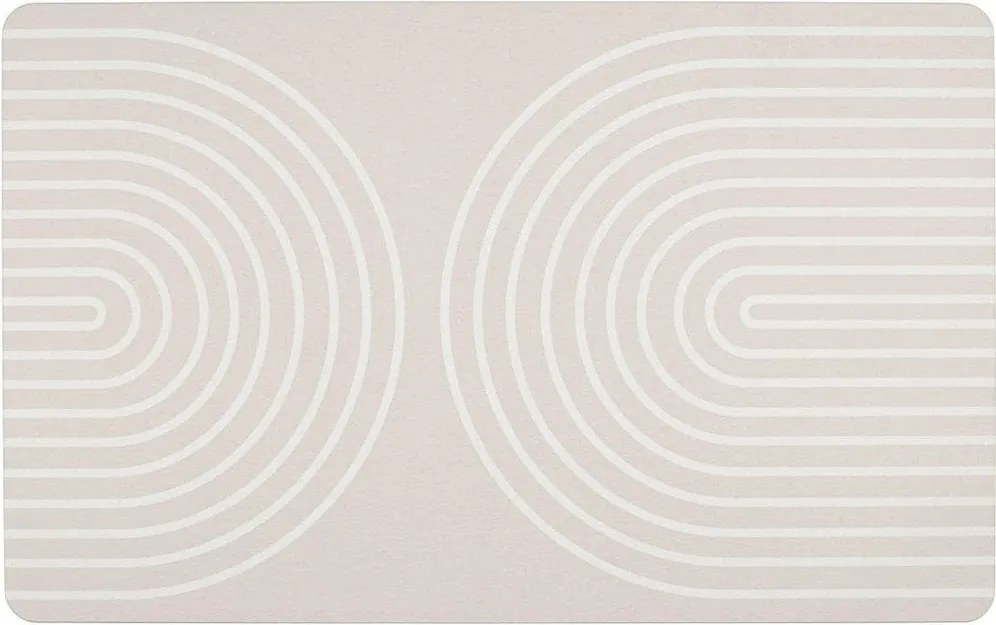Covoraș de baie bej din diatomit 50x80 cm Nazca – Wenko