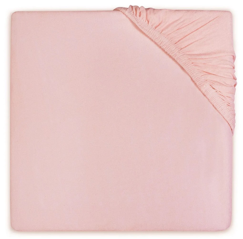 Cearsaf cu elastic Jollein, Pale-Pink / 40x80cm
