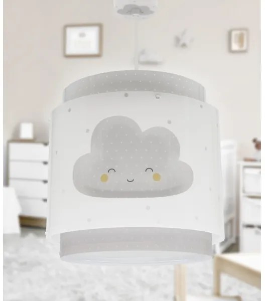 Lustră pentru copii BABY DREAMS 1xE27/15W/230V gri Dalber 76012E