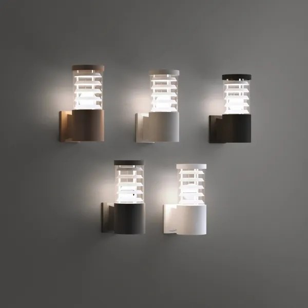 Ideal Lux - Aplica de perete pentru exterior TRONCO 1xE27/42W/230V IP44, maro