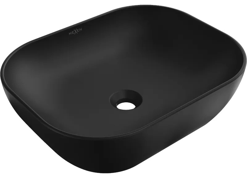Mexen Rosa chiuvetă de blat 50 x 40 cm, negru mat - 21095085