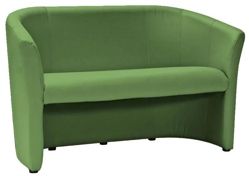 Canapea Maegan din piele ecologica verde - 126x76 cm