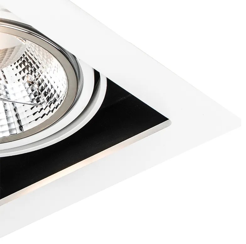 Spot modern îngropat alb 18 cm reglabil - Artemis 111