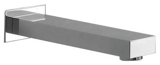 Baterie argintiu-lucios cu montare pe perete – Sapho