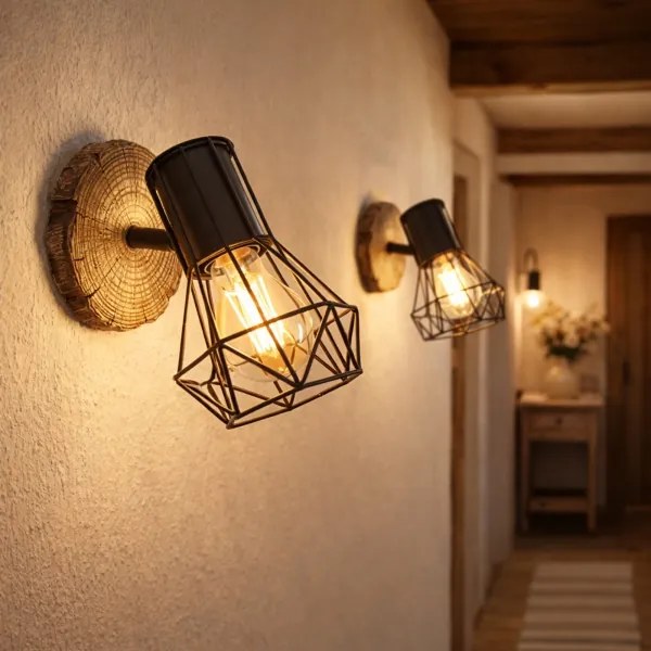 Globo 54017W-1 - Aplica de perete PRISKA 1xE27/60W/230V