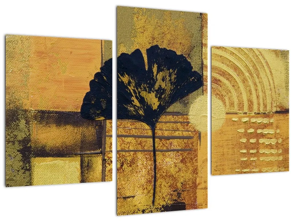 Tablou - Frunza ginkgo (90x60 cm)