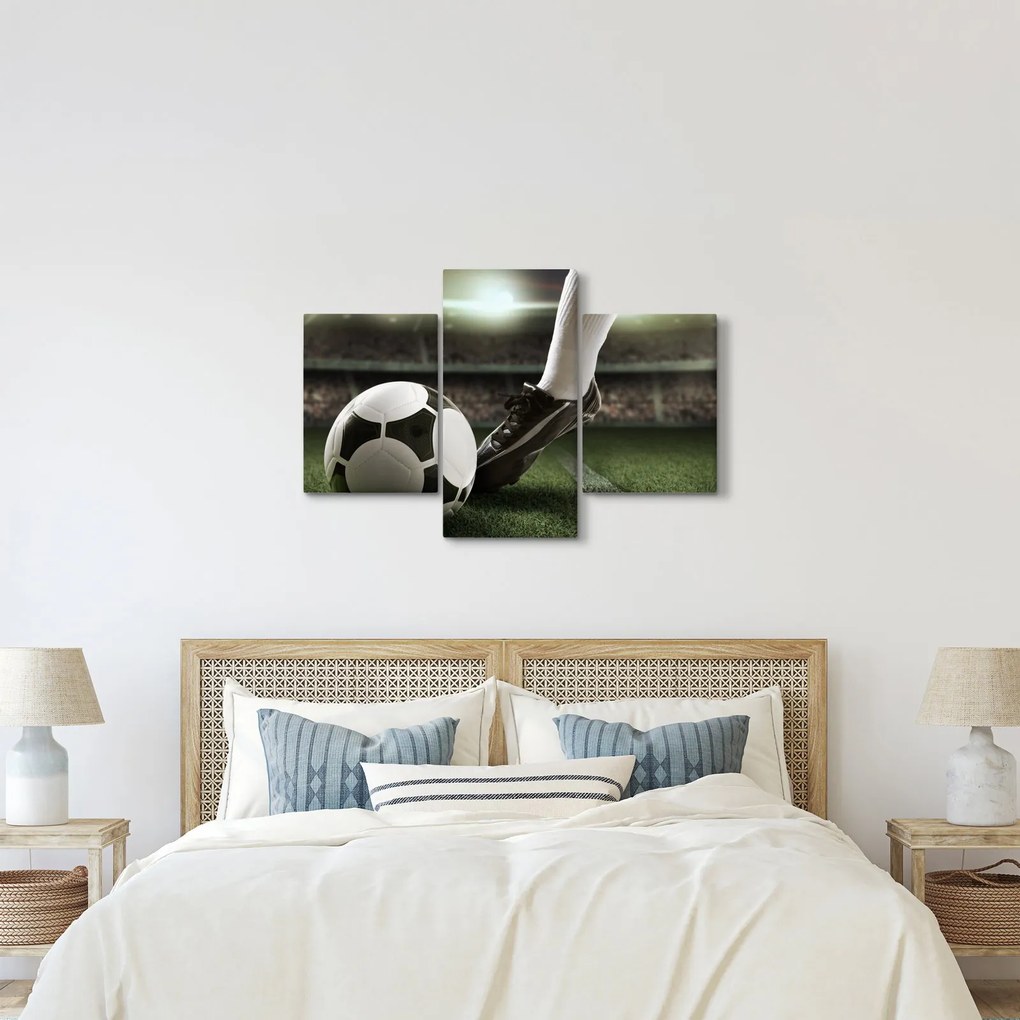 Tablou - Minge de fotbal (90x60 cm)