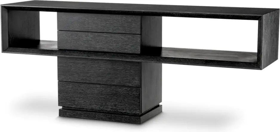 Consola LUX design modern Mantua, gri carbune