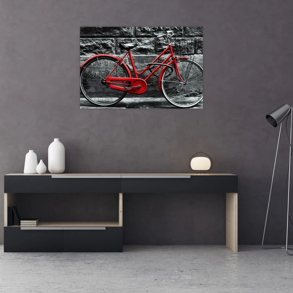 Tablou - Bicicleta istorică (90x60 cm)