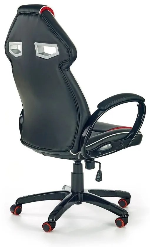 Scaun gaming Honor, negru/rosu
