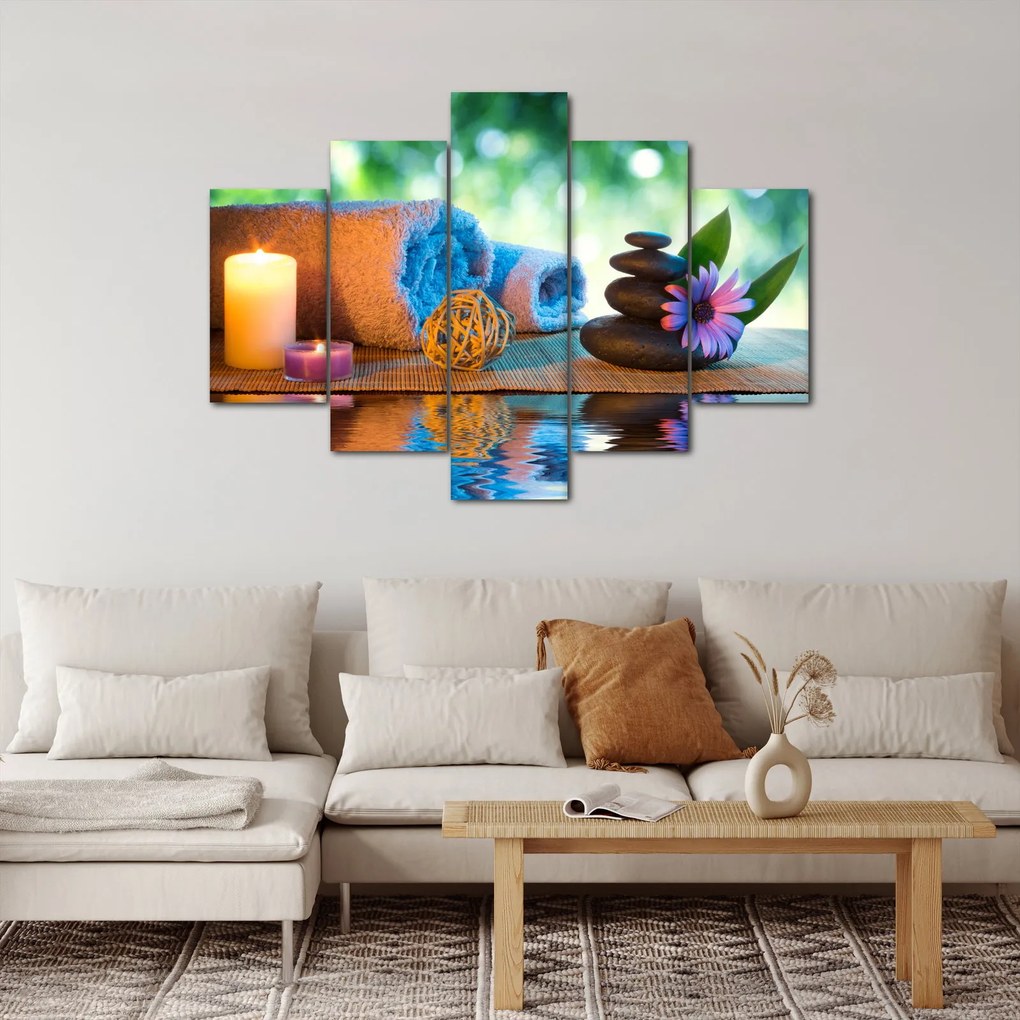 Tablou - Relaxare masaj pictura (150x105 cm)