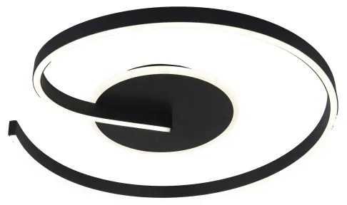 Brilagi - Plafonieră LED reglabilă SPIRAL LED/56W/230V 3000/4000/6000K + telecomandă