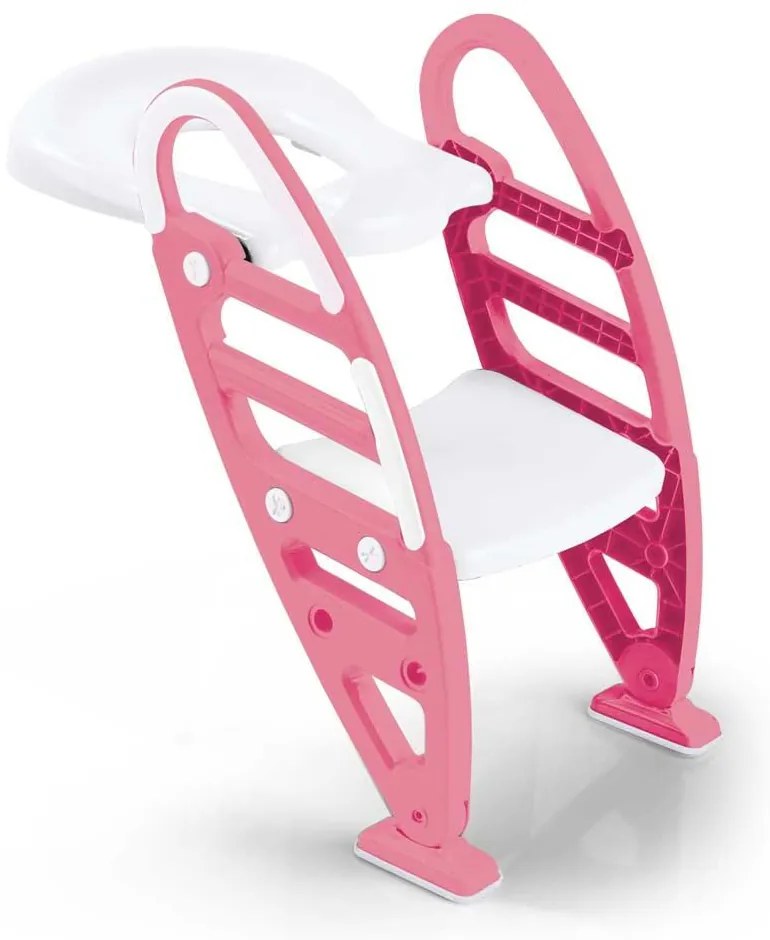 REDUCTOR PENTRU TOALETA CU SCARITA - ROZ - DOLU (D7250)