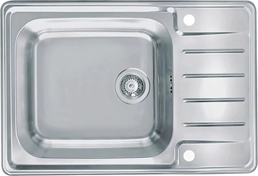 Chiuveta inox Alveus Praktik 120 Satin 79x50 cm