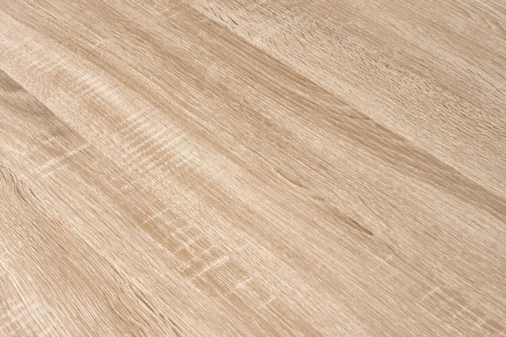 Masa de birou B48 stejar sonoma/alb L139 cm