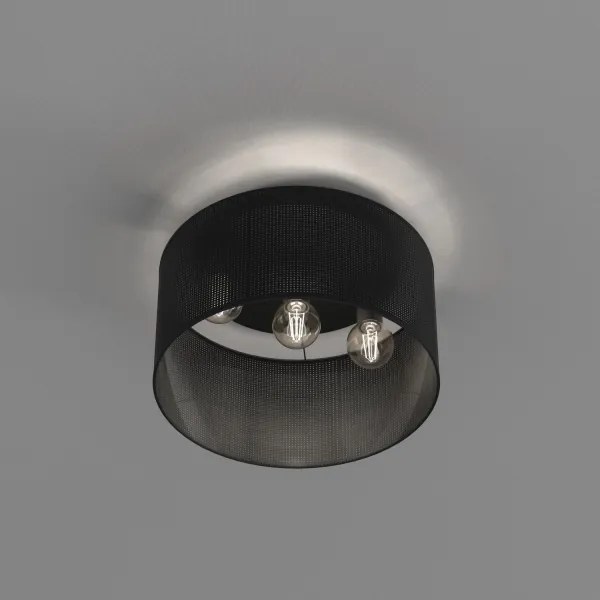 Lustră aplicată LOFT SHADE 3xE27/60W/230V neagră