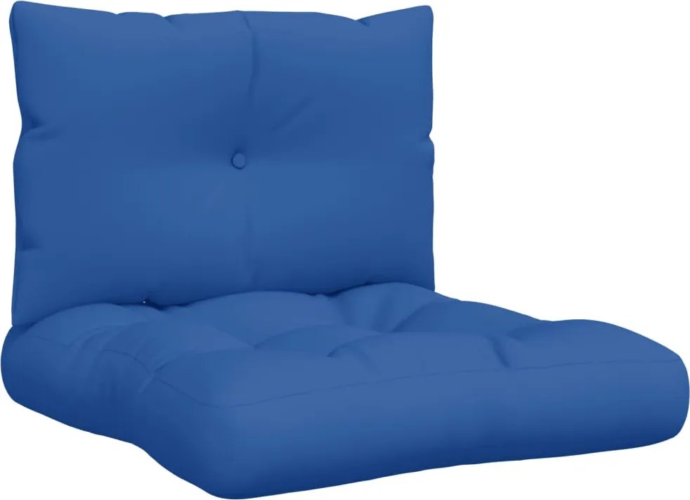 vidaXL Perne de paleți, 2 buc., albastru regal, material textil