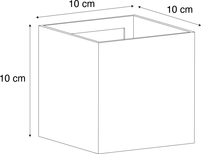 Lampă de perete modernă de exterior roșu închis, cu LED IP54 - Edwin