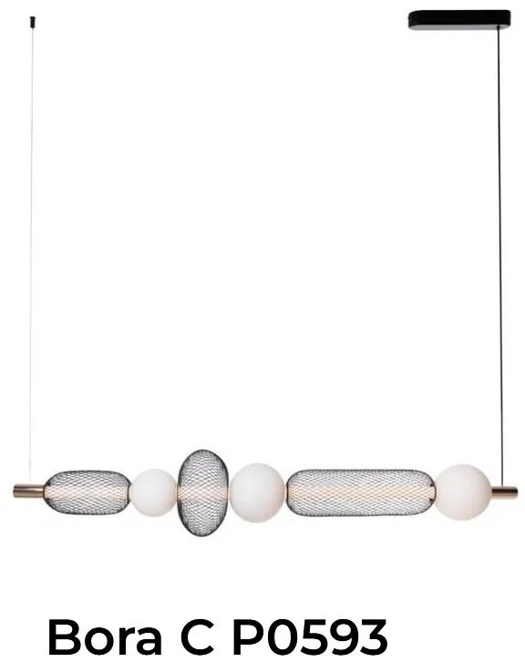 Lustra LED design modern decorativ Bora C