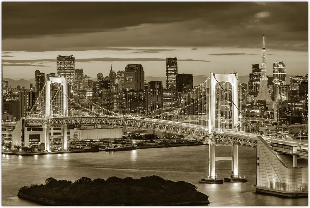 Tablou - Orașul de aur (90x60 cm)