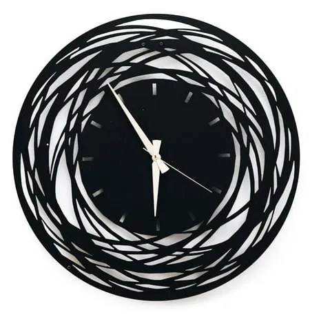 Ceas din metal pentru perete Ball, 50 x 50 cm