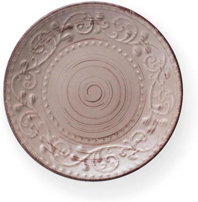 Farfurie din ceramică Brandani Serendipity, ⌀ 21 cm, maro