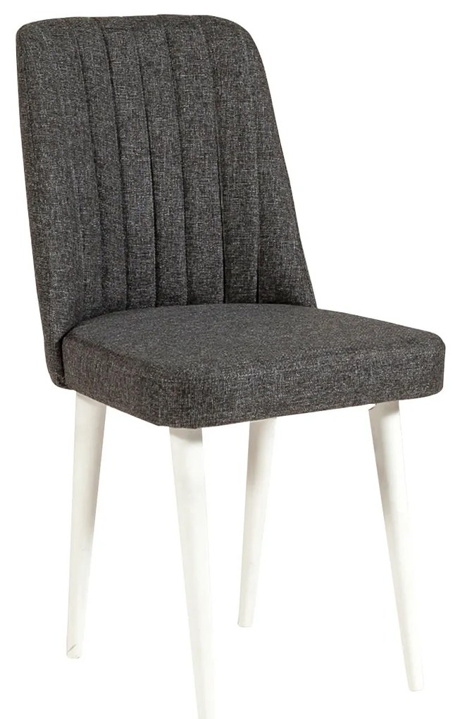 Set mobilier sufragerie Vlasta 1 (alb + antracit) (pentru 4 persoane). 1072195