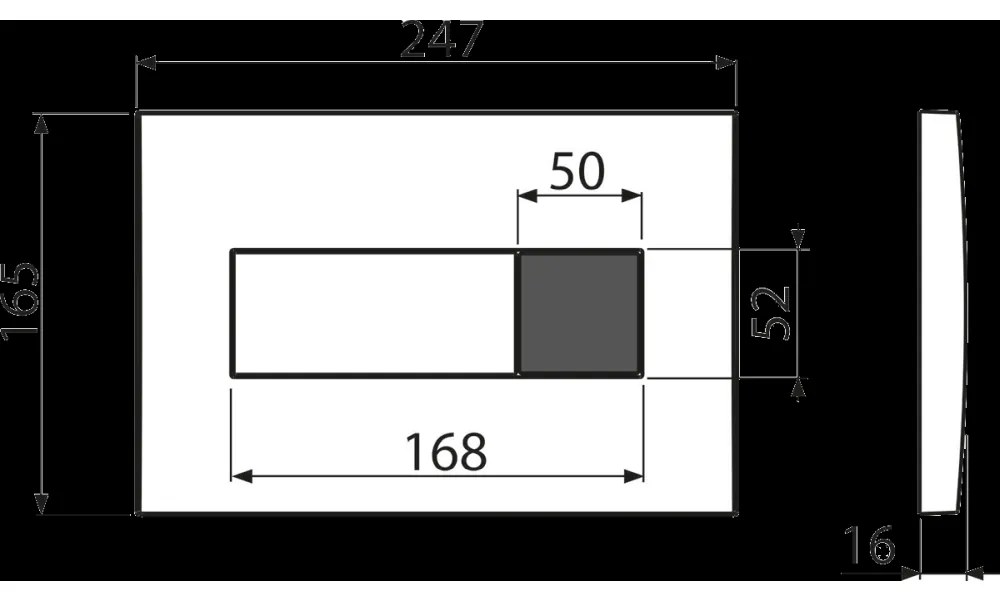 Sistem de control electronic de spalare, alimentare de la retea, crom lucios