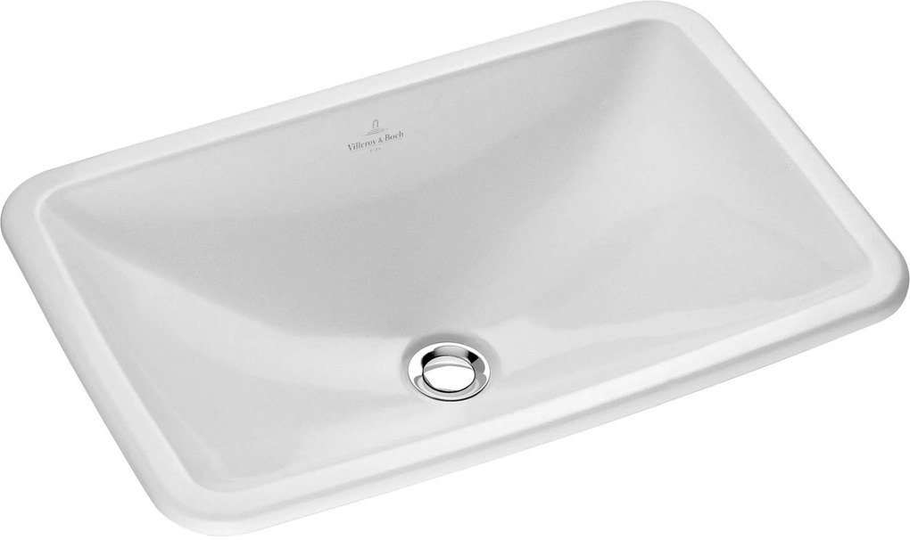 Villeroy &amp; Boch Loop &amp; Friends lavoar 67.5x45 cm dreptunghiular încastrat alb 614520R1