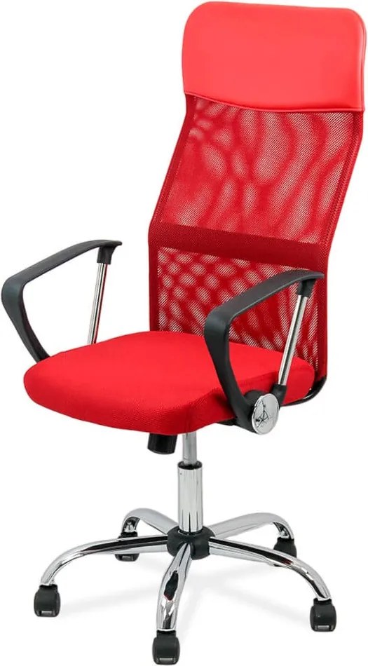 Scaun de birou OFF 907 rosu