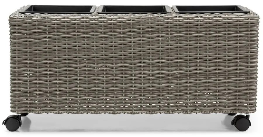 Ghiveci de grădină Bonami Essentials Natural, gri