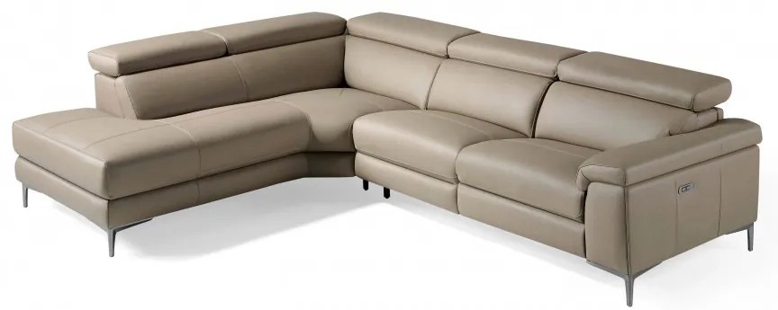 Coltar design LUX cu sezlong stanga, functia relax Serena AC-5320-L