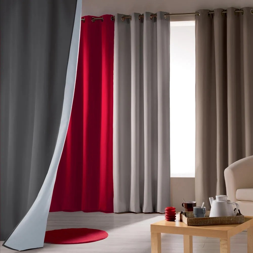 Draperie bej termoizolantă 140x260 cm Icemount – douceur d'intérieur