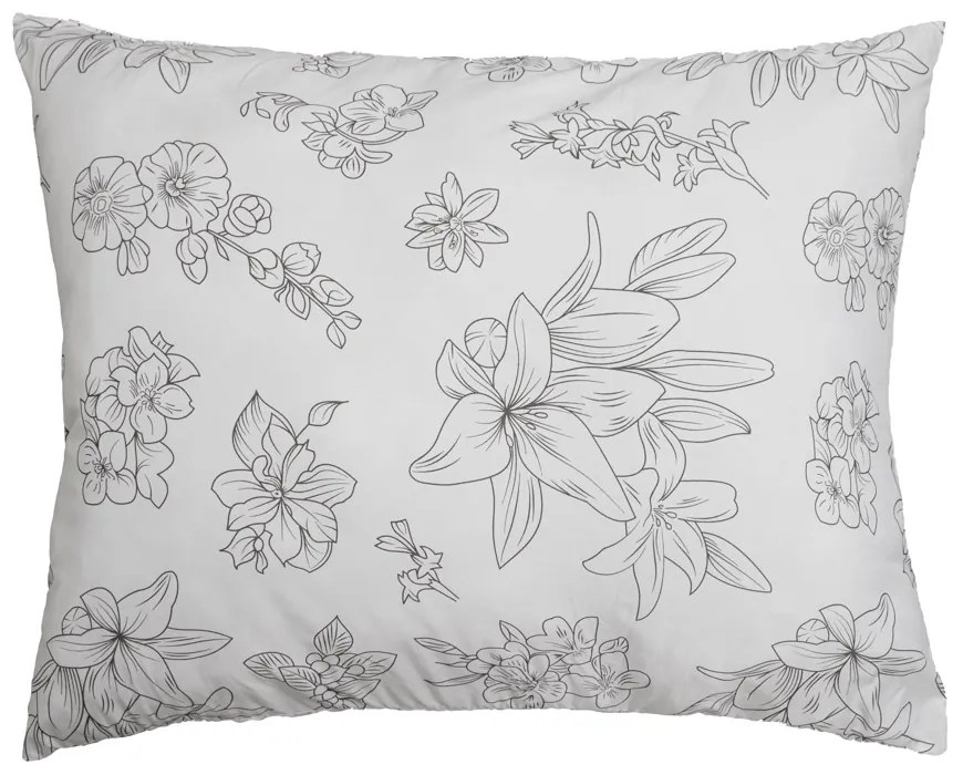 Set SELORA cu plapuma matlasata pentru tot anul 140x200 cm si perna nematlasata 70x90 cm, alb