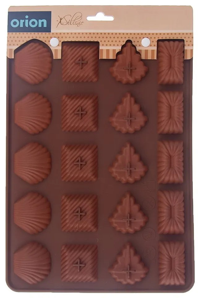 Formă de copt pentru fursecuri din silicon 21x28,5 cm – Orion
