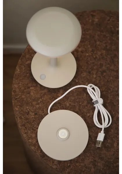Lampă LED reîncărcabilă dimabilă Markslöjd 108917 PETIT 2W/1800 mAh 2200/2700/3000K IP44 gri