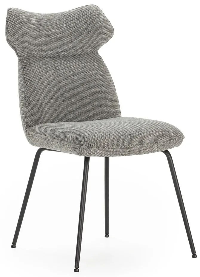 Scaune de dining gri 2 buc. Dara – Marckeric