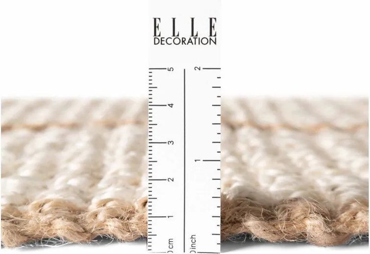 Covor crem țesut manual din iută 160x230 cm Harvest Sierra – Elle Decoration