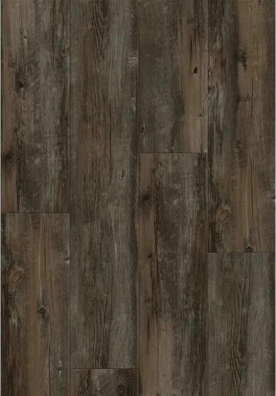 Mexen Tulsa panouri vinilice 1227 x 187 mm LVT Dryback 2,5 mm, substrat PVC, 4 V-Fugă, Pin - F1376-1227-187-255-4V1-01