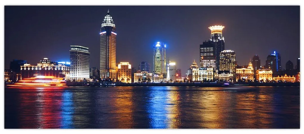 Tablou - Reflectările nopții (120x50 cm)