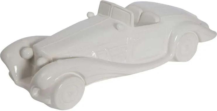 Machetă auto Jami, 13x43x16 cm, ceramica, alb