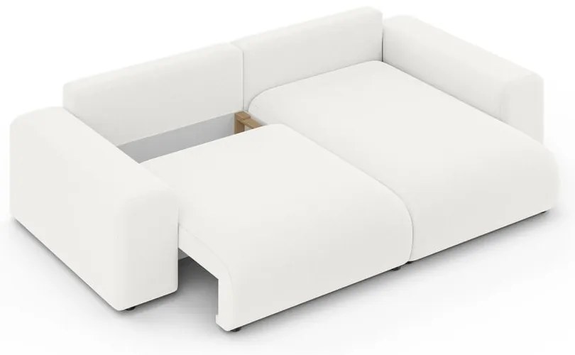 Colțar alb extensibil/cu spațiu de depozitare (cu colț variabil) Luma – Ropez