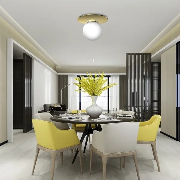 Plafonieră PLATO 1xE14/40W/230V d. 22 cm