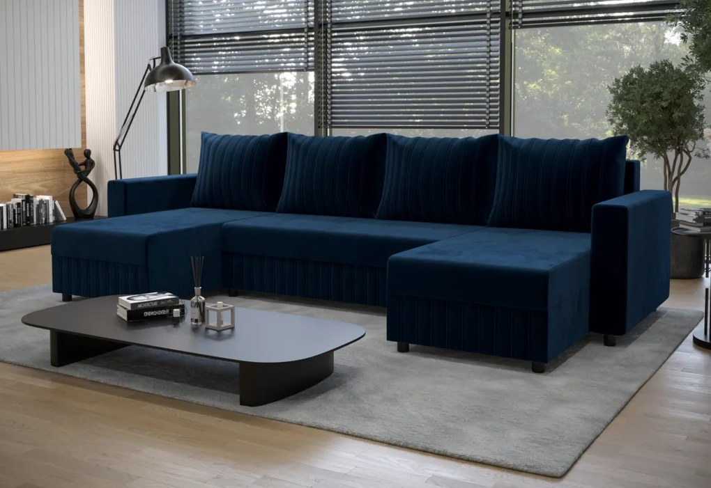 Supermobel Canapea in forma de U PARK, 302x83x144, rivera 16