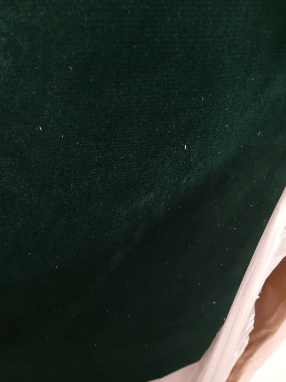 OFERTA Pat tapitat boxspring GLORIEN VELVET 160x200 cm verde inchis II. calitate